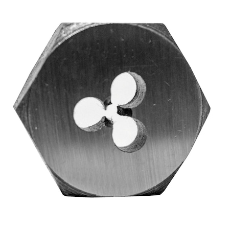 Century Drill High Carbon Steel Fractional Hexagon Die 5-40 NC (96099)