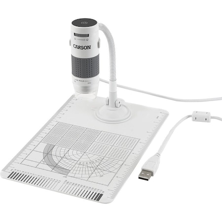 Carson Optical MM-840 75x/300x eFlex Digital Microscope with Flex Neck Stand and Base MM-840