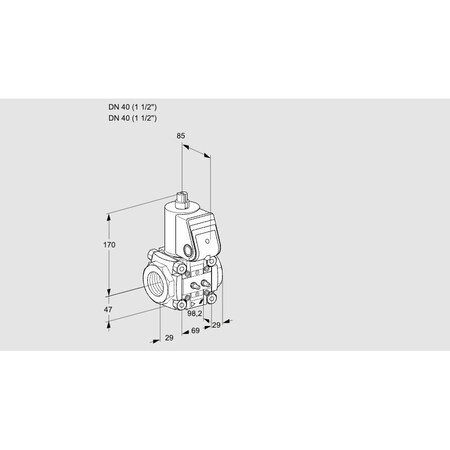Honeywell Kromschroder VAS2T40N/NQ KS88030298