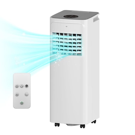 Edendirect 4800 BTU (DOE) 115-Volt Vented Medium Room Portable Air Conditioner Remote Included ZRKY-29B1