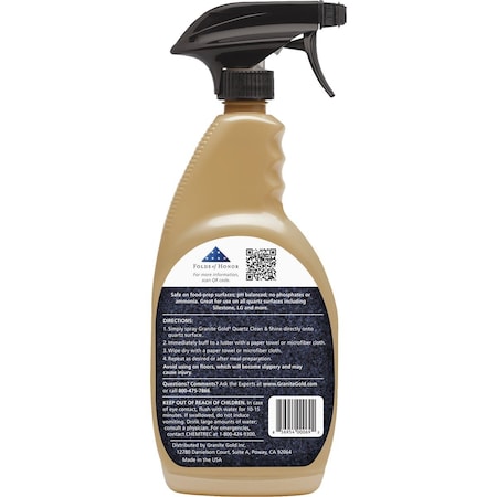 Granite Gold 24 Oz. Quartz Clean & Shine GG0069