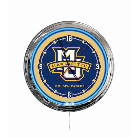 Holland Bar Stool Marquette University 16 LED Wall Clock ClkL16