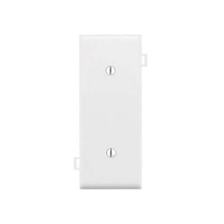 Leviton Blank Wallplate, Sectional, Gang 1, White PSC14-W