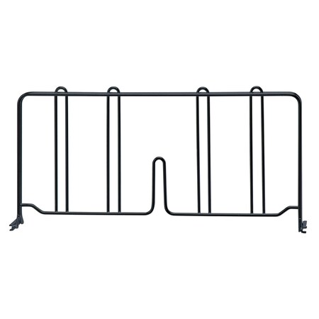 Quantum Storage Systems WIRE SHELF DIVIDER BLACK 18in DIV18BK