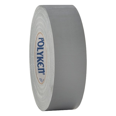 Polyken Duct Tape, Rubber, Cloth, Silver 235FR