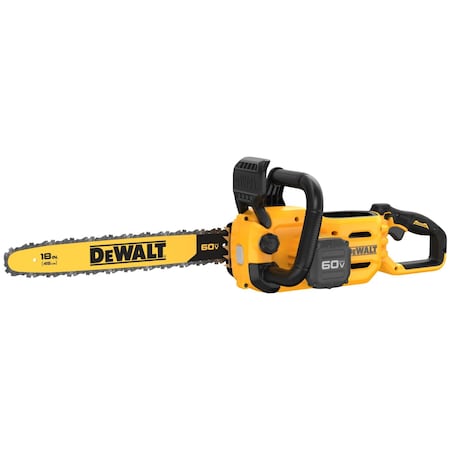 Dewalt 18 in L Cordless Battery-Powered Chainsaw, 2.85 hp, 60 V, Bare Tool DCCS672B