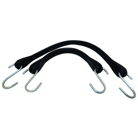 Doleco Tarp Tie EPDM 21", Heavy-Duty Elastic Rubber Strap, Box of 50, 50PK 28650021