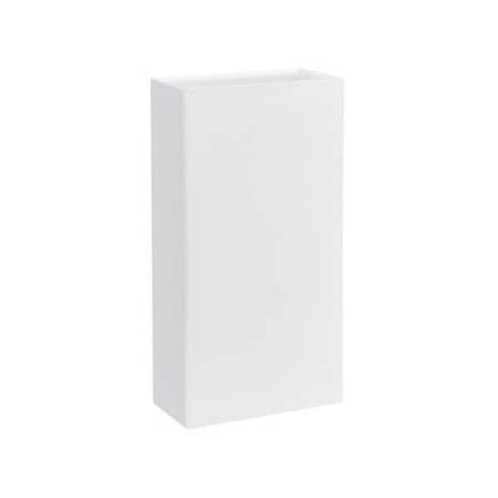 Nashville Wraps White Magnetic Closure Wine Box, 2 Bottles 7.5x3.5x13.5, 3PK 62903