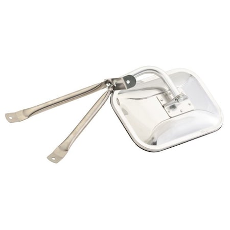 Grote Lighting Versatile Tripod Mirrors, Stainless Steel, Rectangular, 10 1/2in Height, 60 sq. in. Reflective 28093-5