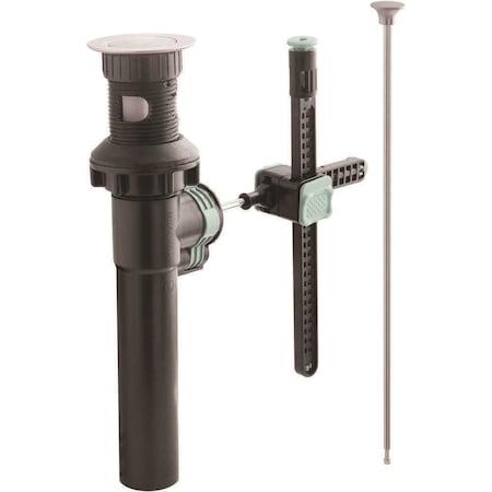 Premier Quick-Install Pop-Up with Lift Rod, Brushed Nickel NEW139