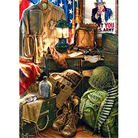Masterpieces Dona Gelsinger Men Of Honor Puzzle, 1000PK 71510