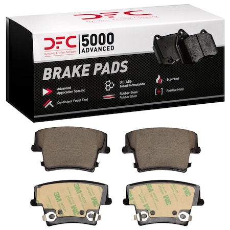 Dfc 5000 Advanced, Disc Brake Pad Set,  1551-1057-00