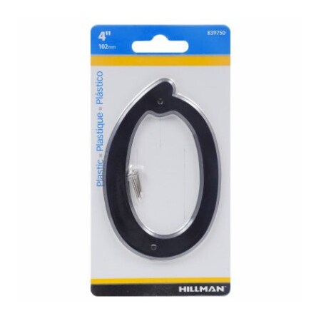 Hillman 4" Blk Plas House #0 839750