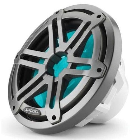 Jl Audio 10in Marine Subwoofer, Infinite Baffle, Gunmetal Sport Grille, RGB LED, 93529, 010-03264-00 93529/010-03264-00
