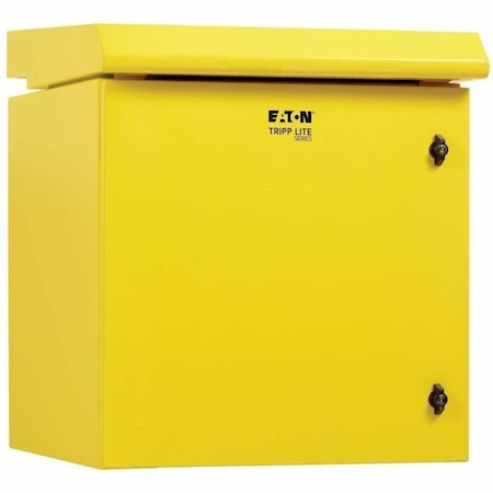 Eaton Tripp Lite Series SmartRack Industrial Enclosure - NEMA 3R, Wall Mount, Metal, Locking, Fan With SRN3RY12U