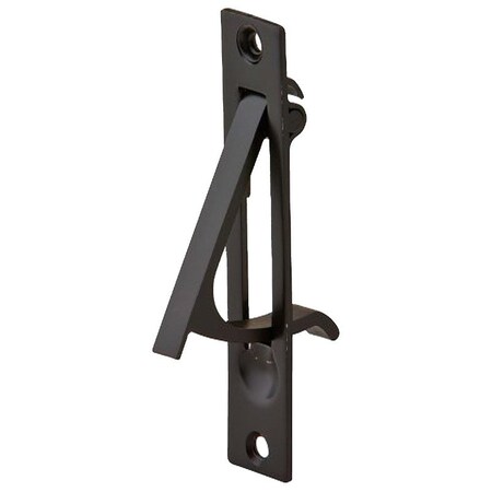 Schlage Ives Series Sliding Door Edge Pull, 3/4 in W, 3-7/8 in H, Brass, Oil-Rubbed Bronze 230B10B