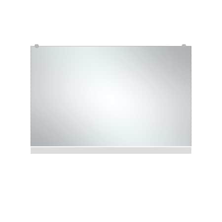 Homeroots 47" Black Metal Framed Standing Mirror 564450