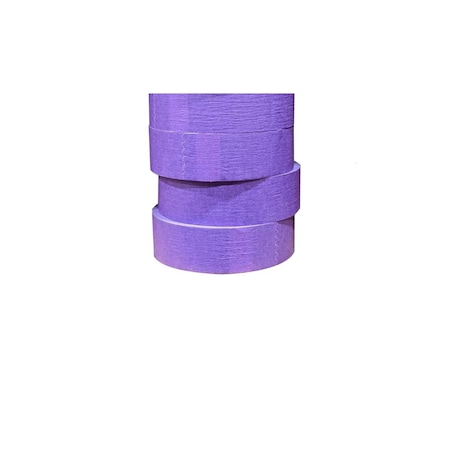 Us Chemical & Plastics Masking Tape, 1-1/2 in, Purple, 24PK 83015