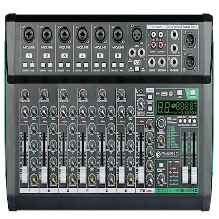 Pyle 10 Channel Audio Mixer PMX510