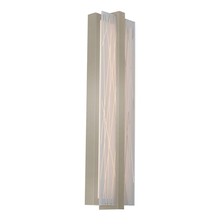 Afx Gallery - 20in LED Wall Sconce - 20W - Satin Nickel GLYS0520LAJUDSN