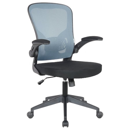 Leisuremod Newton Mesh Office Chair, Grey NO20GR