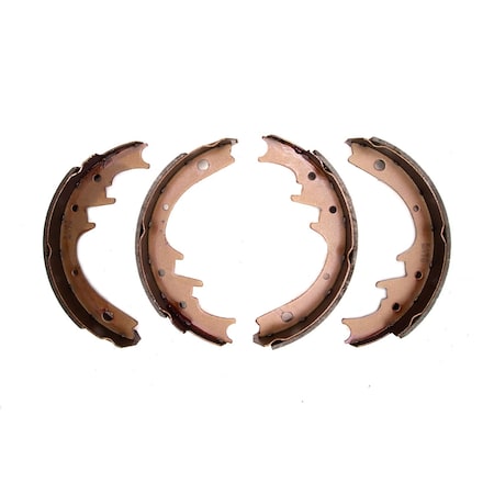 Dfc True Arc Parking Brake Shoes, Drum Brake Shoe Set, 1901-0481-00