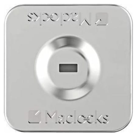 Compulocks Universal VHB Adhesive Security Plate Silver TBRPLT