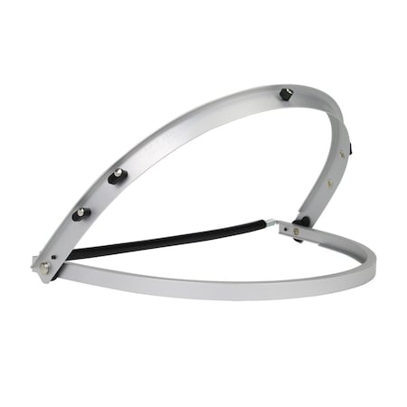 Bouton Optical Aluminum Face Shield Bracket for Full Brim Hard Hats 251-01-5270