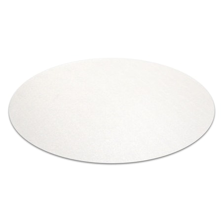 Floortex Desktex Pack of 2 Polycarbonate Circular Mats - 12" diameter FPDE12ERA2