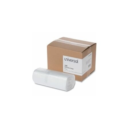 Universal High-Density Shredder Bag, 56 gal, 100PK UNV35952