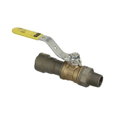 Viega Manual Two-Way Ball Valve, 4.44 in L 30660
