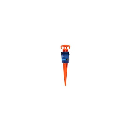 Richelieu Ground Stake, Bright Orange Plastic, 11-In. 642731