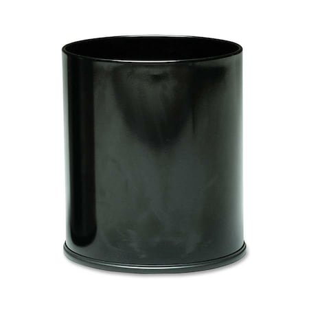 Witt Industries Small, Black Wastebasket 66BK