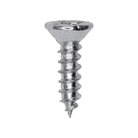 Auveco 10 x 3/4in Phillips Flat Head Wood Screw Zinc, 100PK 9569
