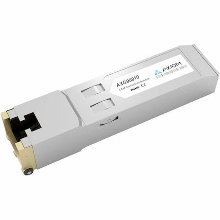 Axiom 10GBASE-T SFP+ TRANSCEIVER COPPER RJ45 30M AXG98910