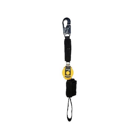 Honeywell Miller TurboLite+ Self-Retracting Lifeline, Web Loop, Kevlar, 1 Leg(s), 420 lb Weight Capacity MTL-AFB1-30/6FT