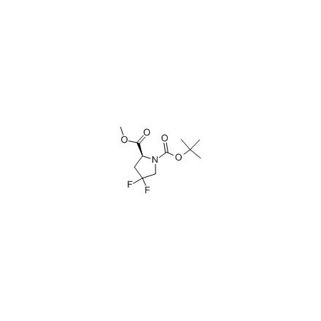 Ak Scientific N-Boc-4, 4-Difluoro-L-proline methyl ester (5g), CAS 203866-17-5 W4297-5g