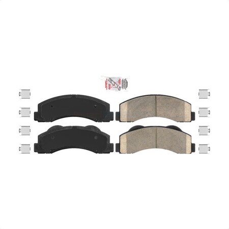 Ameribrakes Front Ceramic Disc Brake Pads For 2010-2017 Ford F-150 Expedition Lincoln Navigator NWF-PRC1414