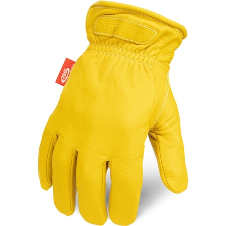 Ironclad Performance Wear Not Applicable Leather Arc 4 Glove, Gauntlet Cuff, Keystone Thumb, Standard Goatskin ILD-FR-02-S