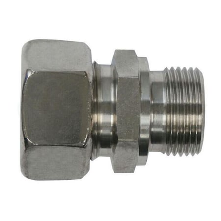 Brennan Industries Male Cut Face 33 mm Straight, Steel D8400-L28-33-CF