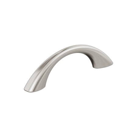 Amerock Vaile 3 inch (76mm) Center-to-Center Satin Nickel Cabinet Pull, 10PK 10VMP37230G10