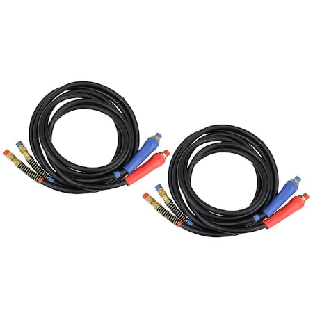 Mytee Products Air Line Hose Assemblies w/Flexible Grips - 15Ft, 8PK MP-ABHA15-17915Hx2