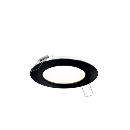 Dals 6 Inch Round CCT LED Recessed Panel Light 5006-CC-BK