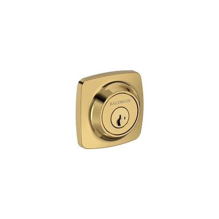 Baldwin Residential Deadbolts Single Cylinder Reversible Lifetime Brass SCSSD003SMC