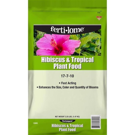 Ferti-Lome HIBISCUS AND TROPICAL PLANT FOOD 17-7-10 Granules Plant Food 3.25 lb 13045