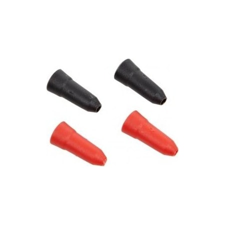 Fluke Probe Tip Cap Set, Red And Black FLUKE-GS38CAP