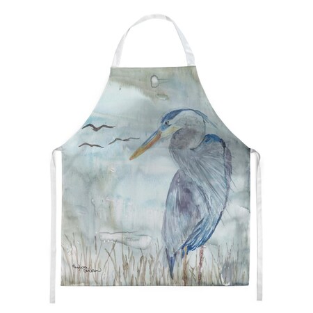 Carolines Treasures Blue Heron Watercolor Apron SC2007APRON