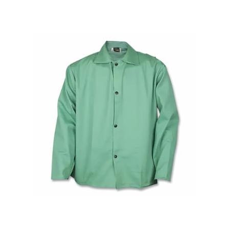 Tillman Lightweight Flame Resistant Welding Jacket, 6230, Westex FR7A, 2XL, Green 724-62302X