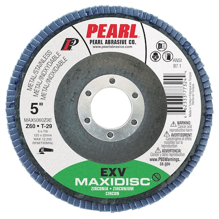 Pearl EXV High Density ZC Maxidisc 4-1/2 x 7/8 Z80 T-27 MAX4580ZJE