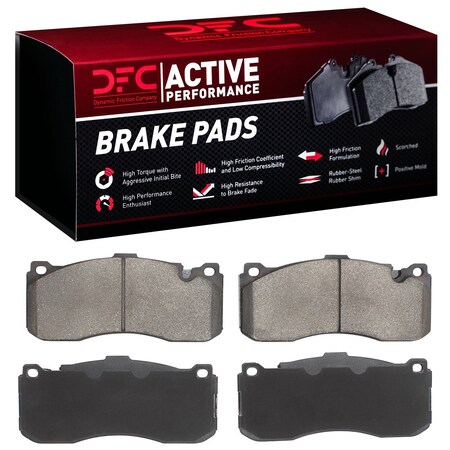 Dfc Active Performance, Disc Brake Pad Set, 1115-1371-00